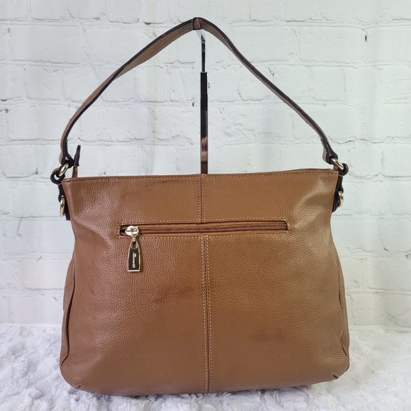 LANCETTI Y2K Brown Leather Shoulder Bag - Picture 5 of 16